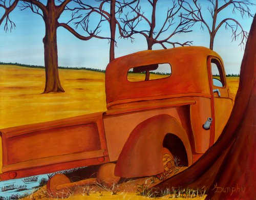 Rusting In Peace by Dunphy Fine Art