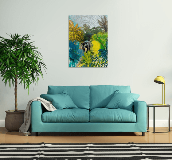 The black Panther at Kew