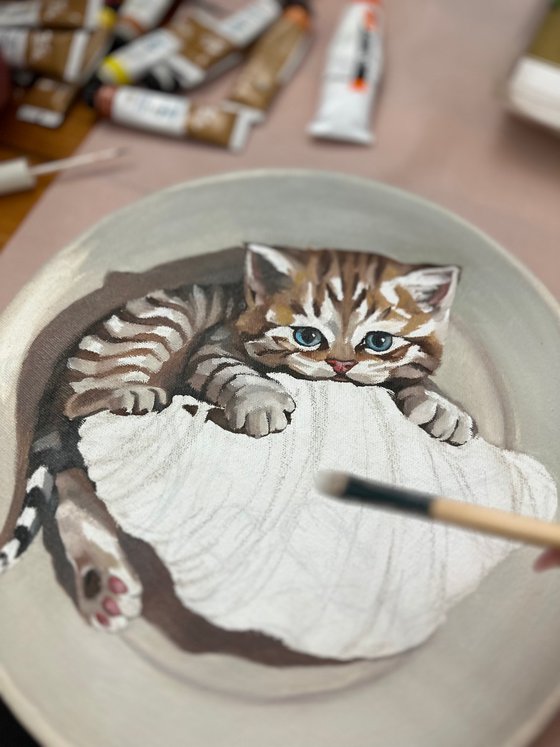 On a Croissant Plate