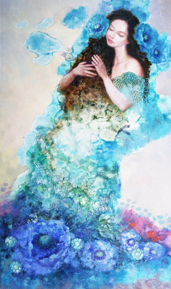 ВОЛШЕБНЫЕ ЦВЕТЫ СИНЕГЛАЗЫЕ Анна Добродий