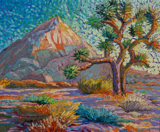 Sunny Desert (A Joshua Tree)