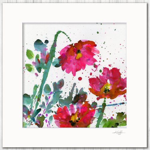 Floral Music 7 by Kathy Morton Stanion