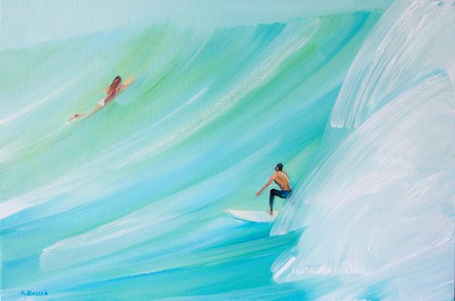 Surfers 24 by Agnieszka Kozień