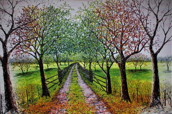 Walk Through the Seasons 122cm x 183cm