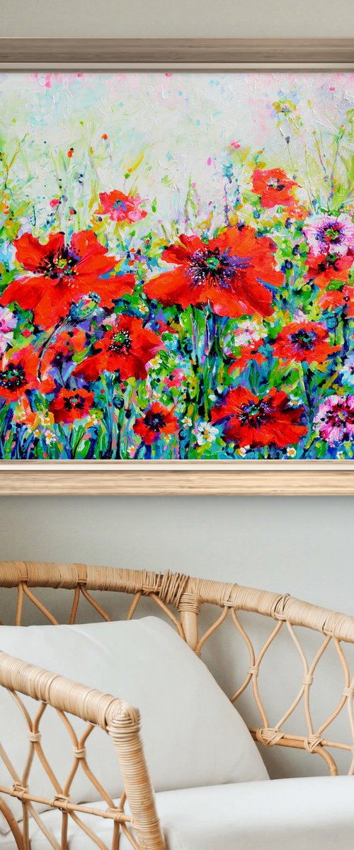 Papaveri Orientali Poppy Oriental Red Poppies by Soos Roxana Gabriela