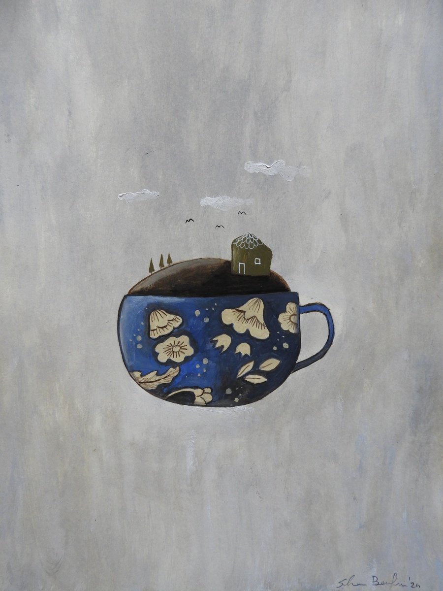 A tiny world in a cup by Silvia Beneforti