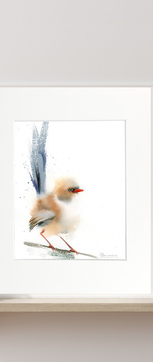 Wren (bird 1 from 4) by Olga Tchefranov (Shefranov)