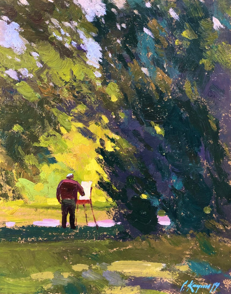 Plein Air By Sergey Kachin, 16 X 20, Artwork For Sale On Artfinder