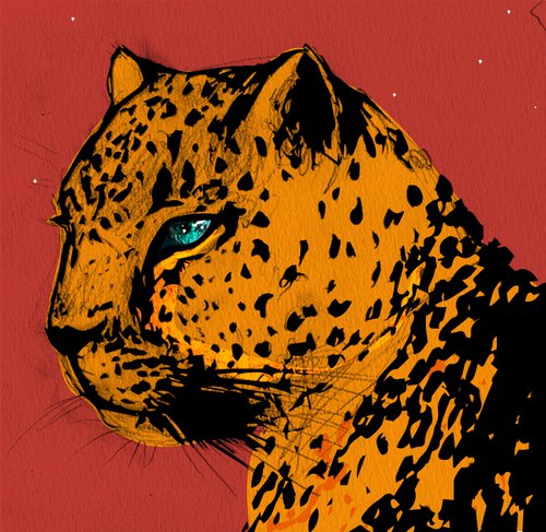 Mara Leopard by Nancy M Chara