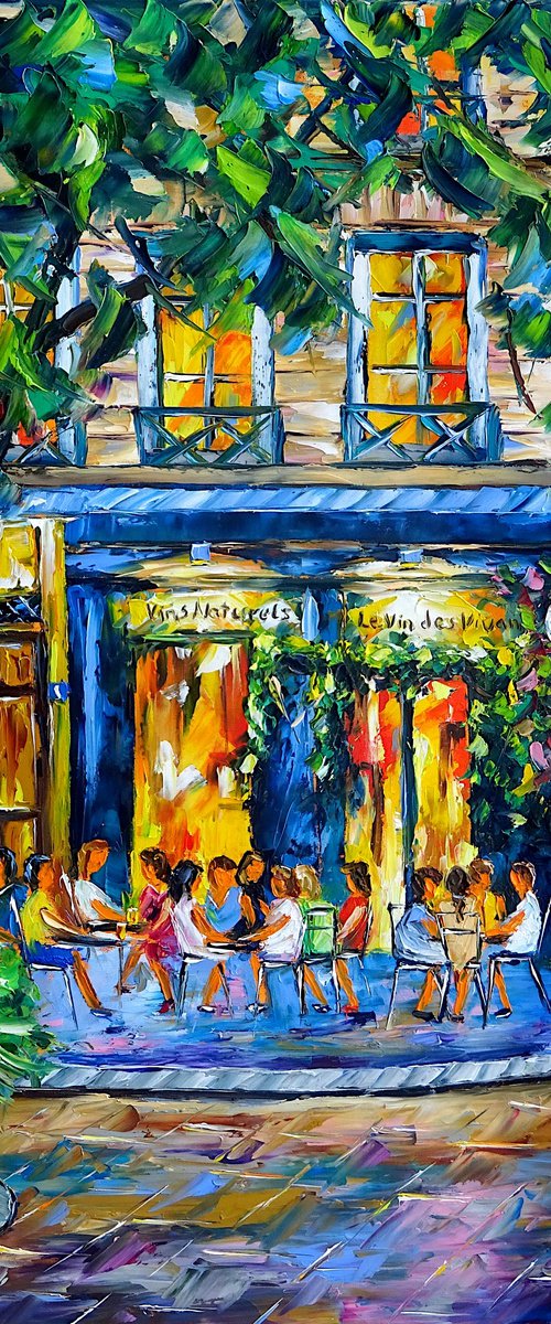 On a Street Corner in Lyon by Mirek Kuzniar