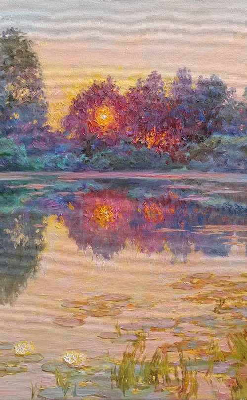 The sun is rising. by Svitlana Gunchenko