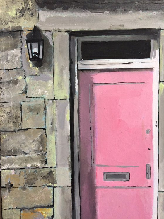 The Pink Door In Northern England