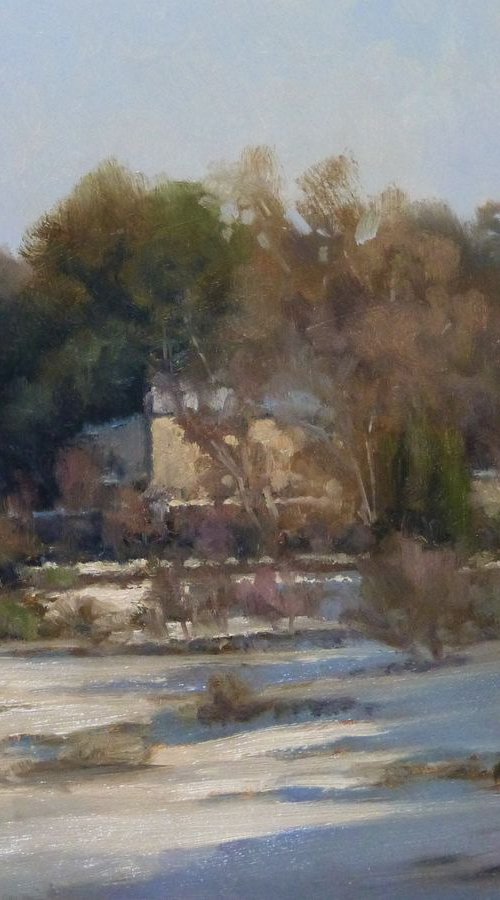Snow in Provence by Pascal Giroud