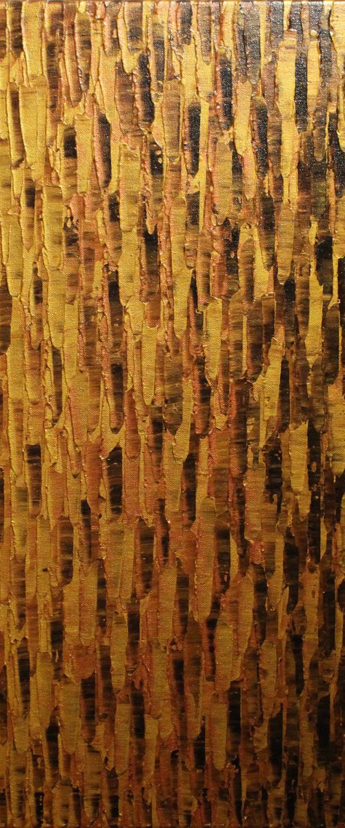 Gold copper earth color fade by Jonathan Pradillon