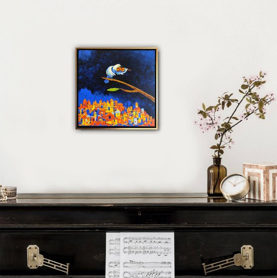 Sonata – framed original painting