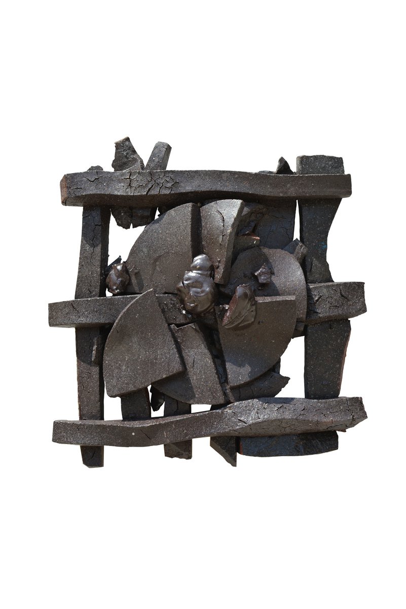 Organic Abstract Relief By Ognyan Chitakov, 11 X 12", "M", Original Artwork