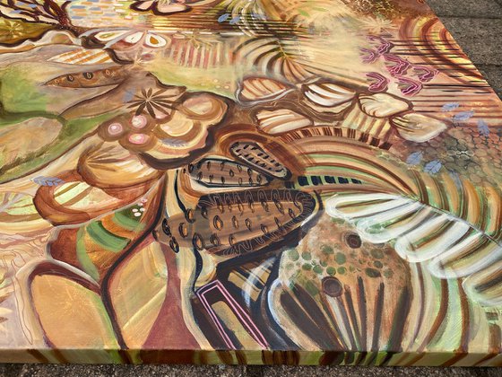 The warmth of wild bloom