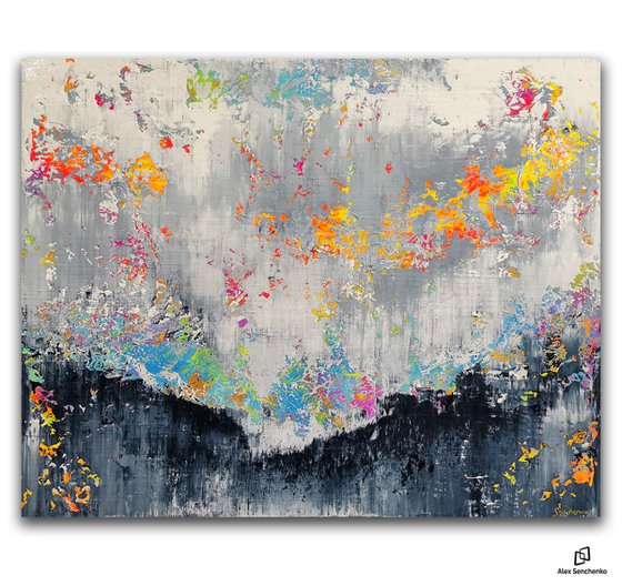 120x100cm. / Abstract painting / Abstract 1279