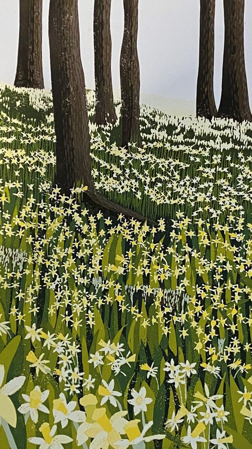 Dancing Daffodils by Joanne Spencer