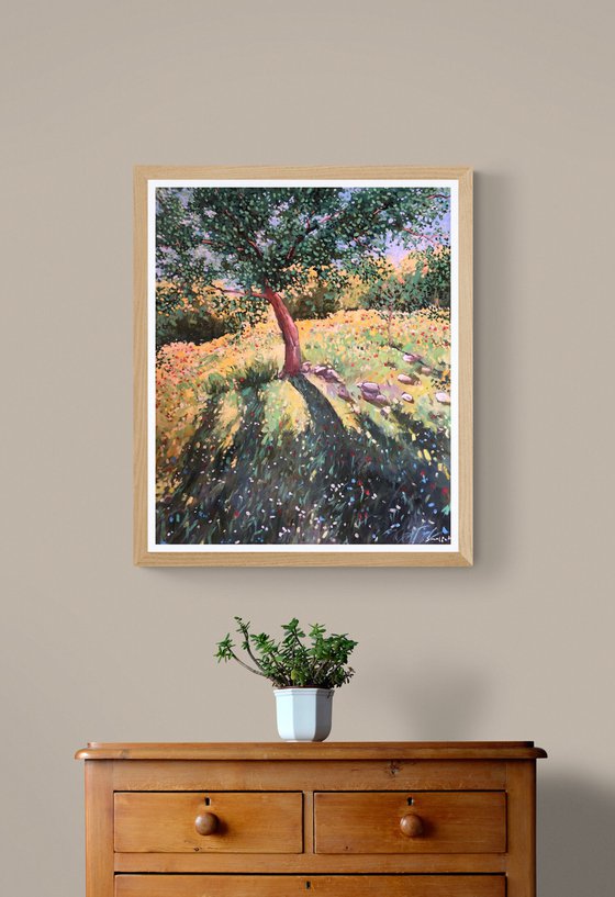 Olive Tree Painting