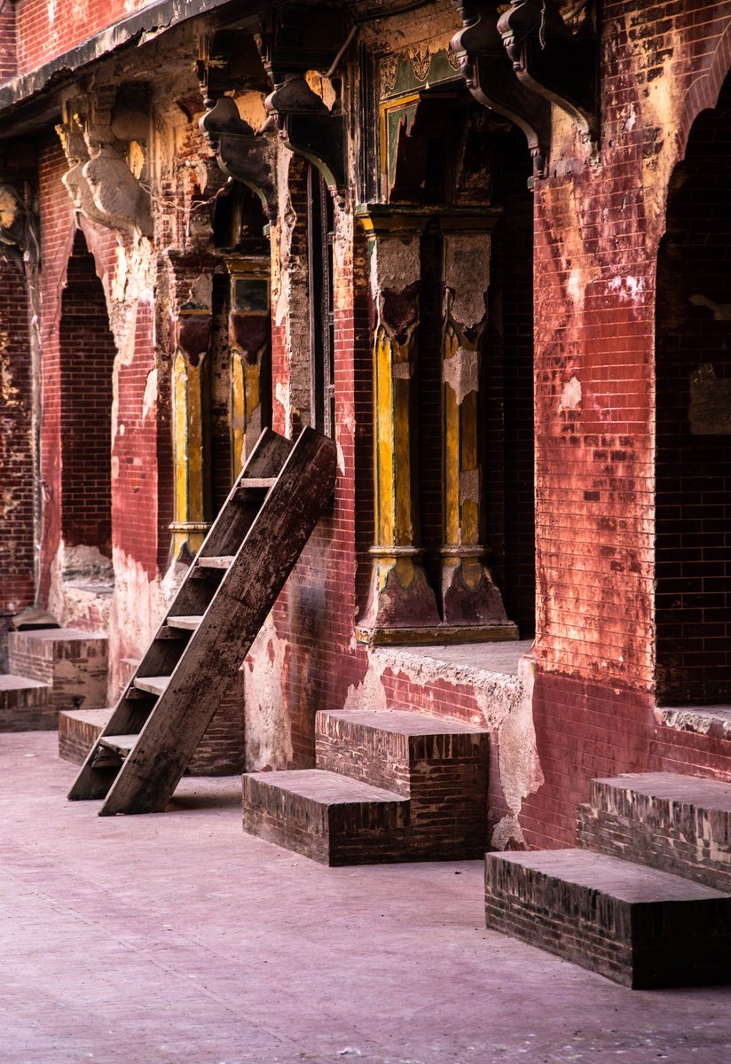 Photorealistic Cityscapes Photograph By Fatima Mian, 39 X 59, Wazir Khan Steps Ii, Original Artwork
