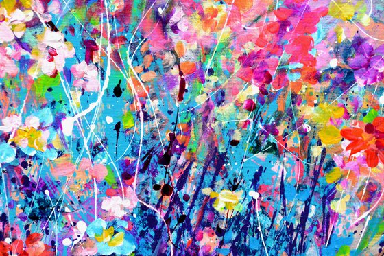 Cherry Blossom Dancing in my Garden