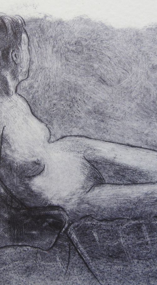 reclining nude by Rory O’Neill