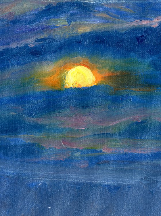Full moon is coming. UK