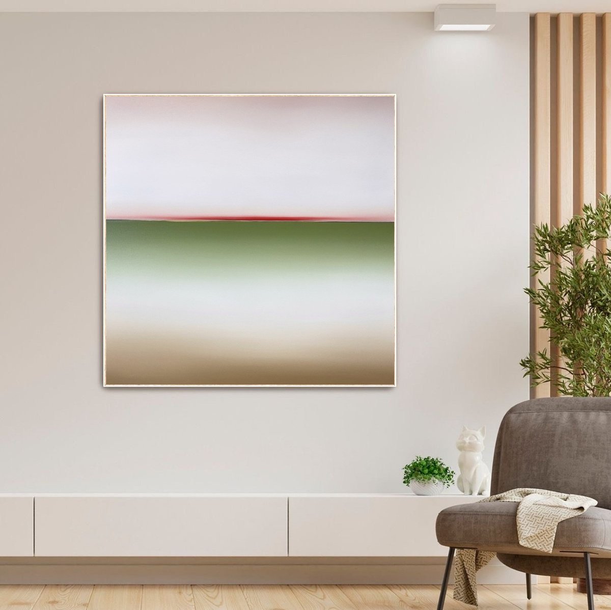 Surrealistic Oil Painting , Horizon Of Emotions 108.1 By Larissa Uvarova, 39 X 39, Artwork For Sale On Artfinder