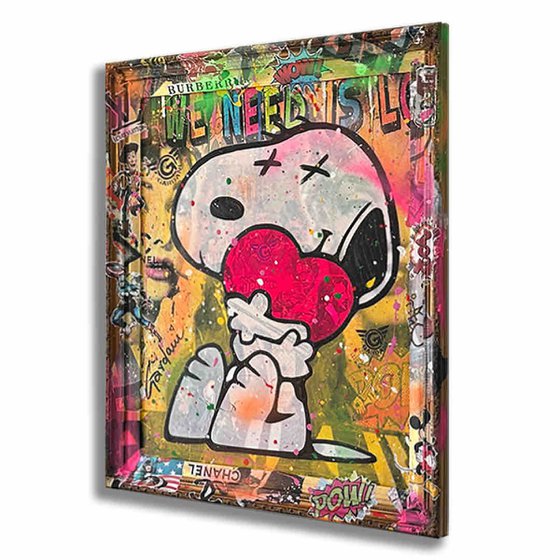 Sending Love Snoopy