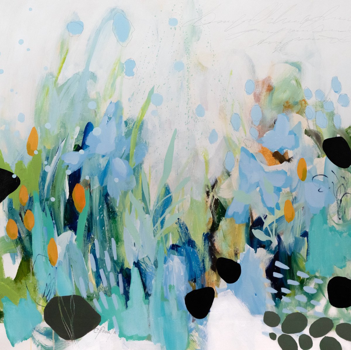 Matin Vaporeux (Misty Morning) By Chantal Proulx, 36 X 36, Artwork For Sale On Artfinder