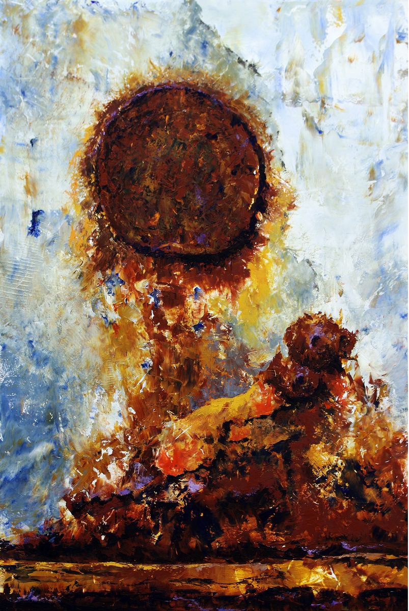 Rust-6 By Richard Manning, 24 X 36, Artwork For Sale On Artfinder