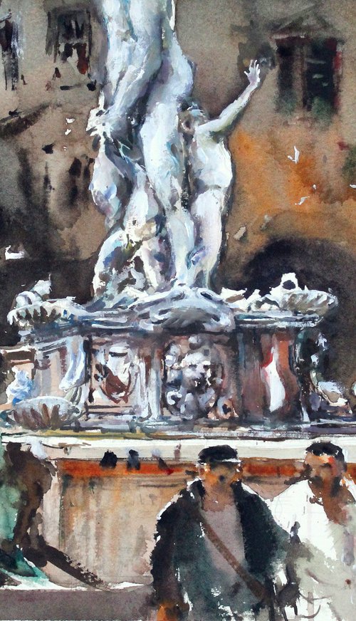 Nettuno Fountain by Maximilian Damico