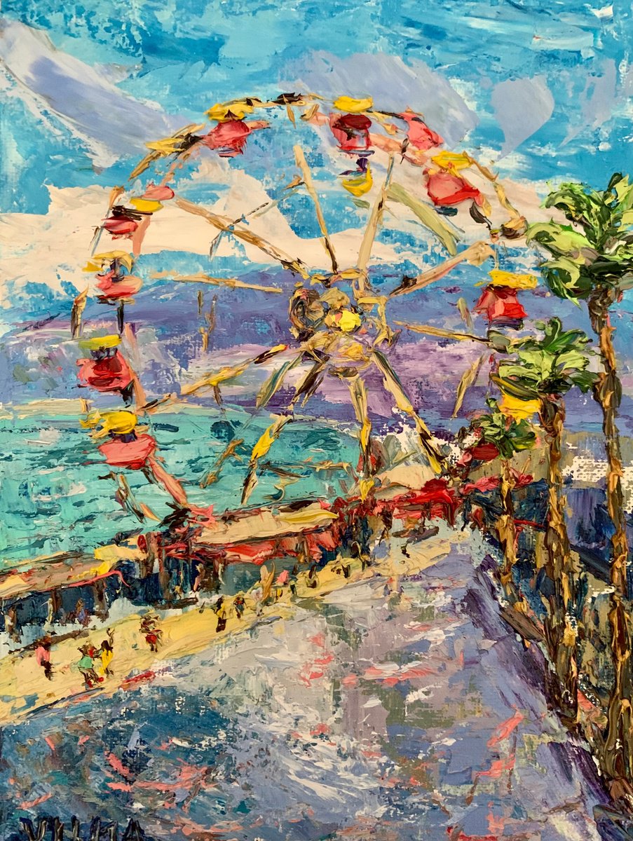 Santa Monica beach by Vilma Gataveckien?