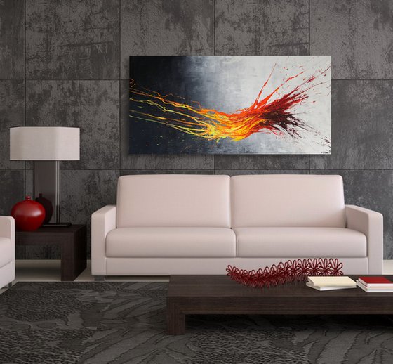 Sent To Ignite (Spirits Of Skies 098164) - 140 x 70 cm - XXL (56 x 28 inches)