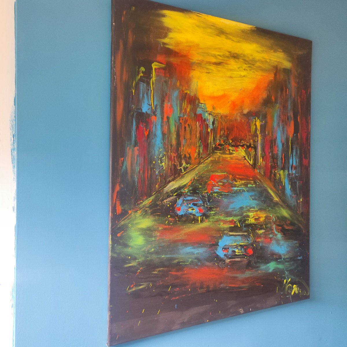 City By Beata Harasim, 31 X 39, Artwork For Sale On Artfinder