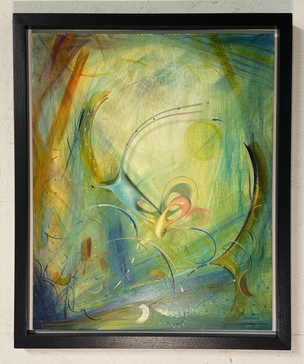 The Uncertainty Of A Moment 7.5 By Mark Purllant, 19 X 22, Artwork For Sale On Artfinder