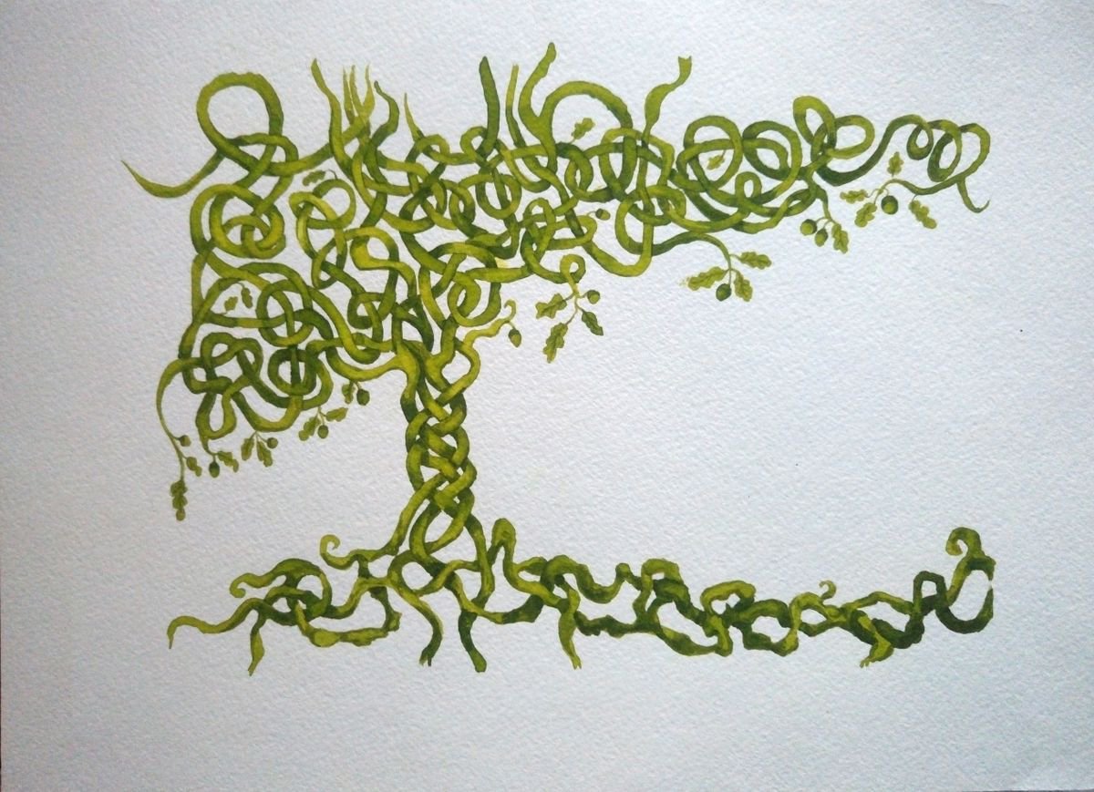 Celtic Tree by Mag Verkhovets