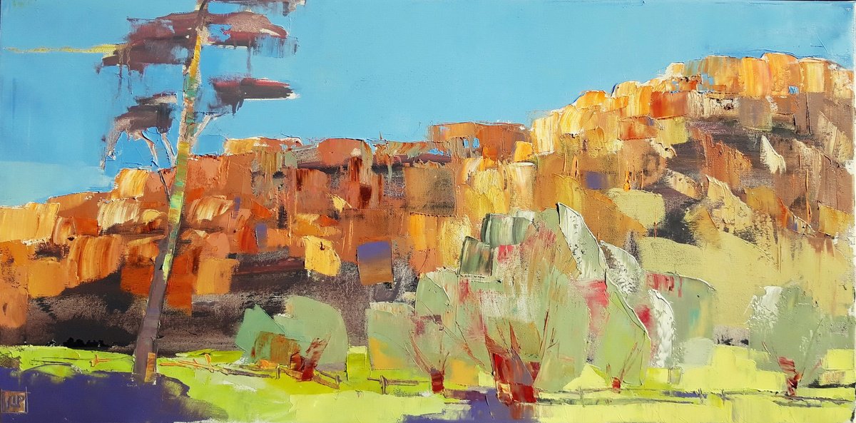 Autumn Day By Lesya Ros, 39 X 20, Artwork For Sale On Artfinder