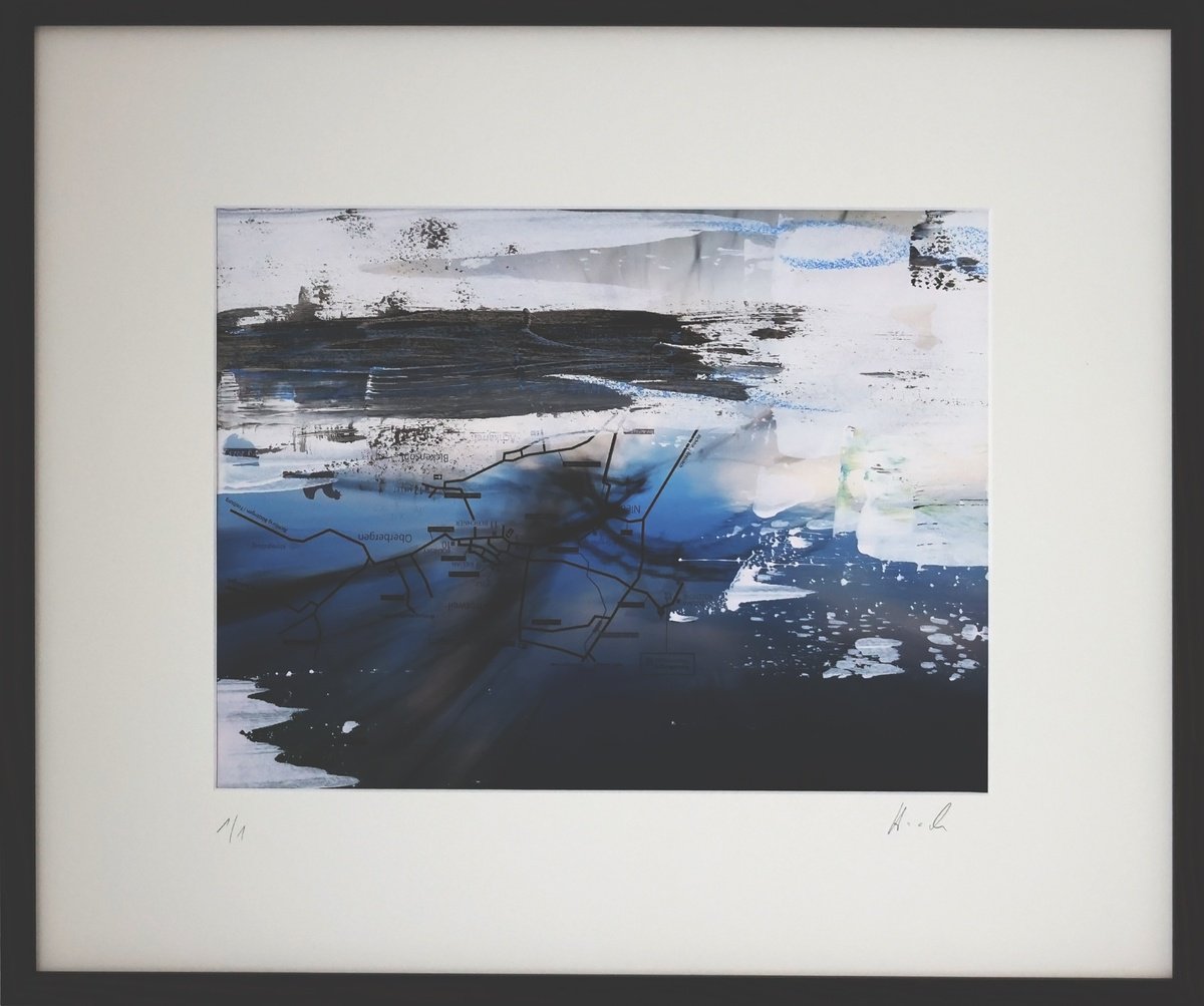 Abstract Photograph By Christa Haack, 24 X 20, Abstract Artwork, Original Artwork