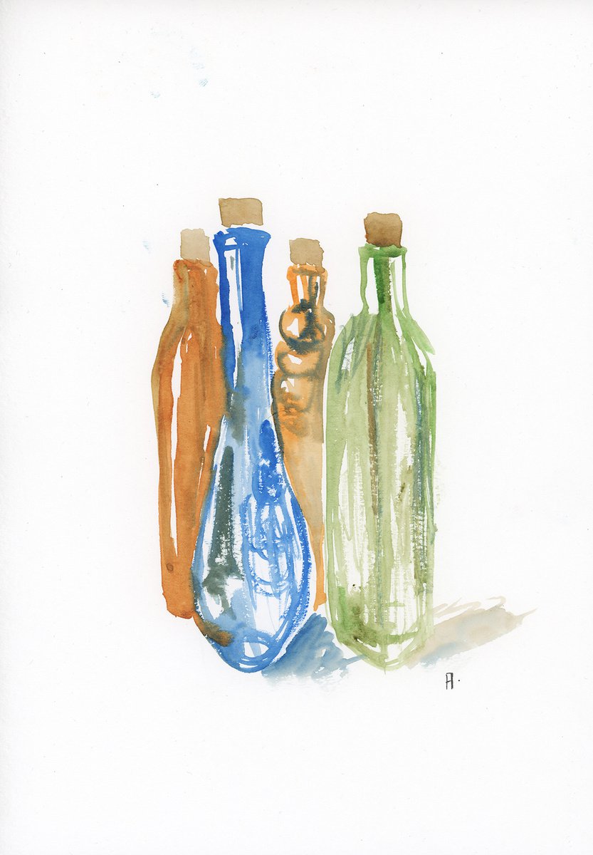 Bottles 2 by Anton Maliar