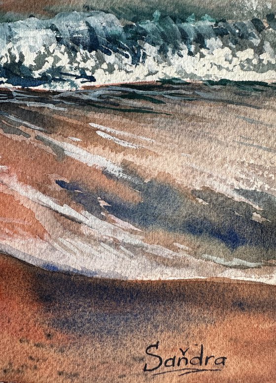 The smell of sea waves