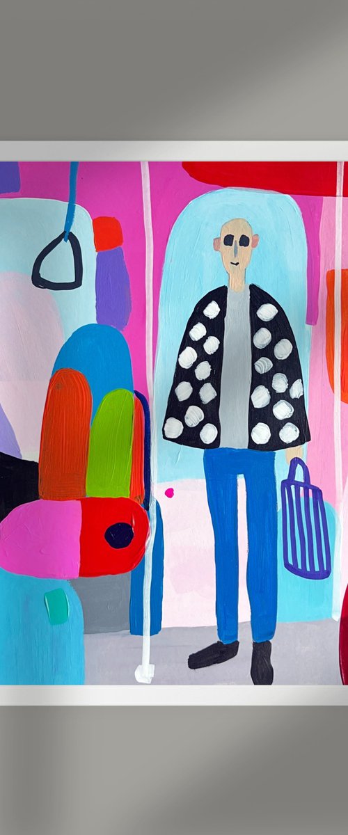 Bold and Joyful Fashion Man by Sasha Robinson