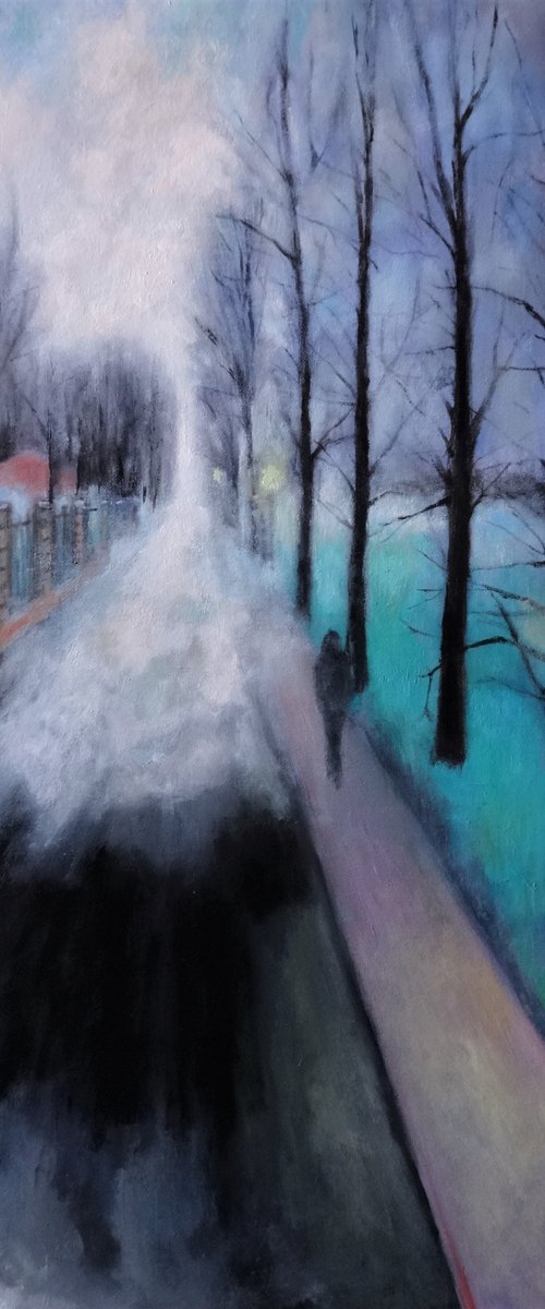 It comes along with winter by Massimiliano Ligabue