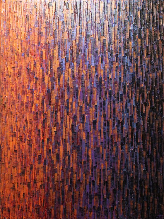 Orange purple fade