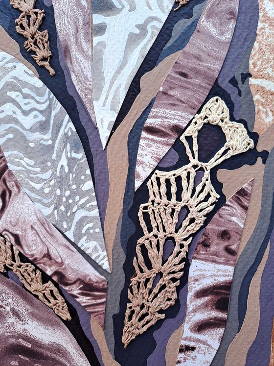 Set of 3 «Calm Tropics»