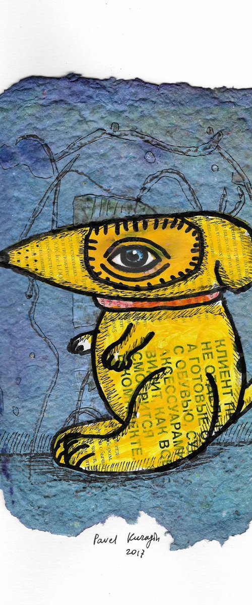 Yellow dog #2 by Pavel Kuragin