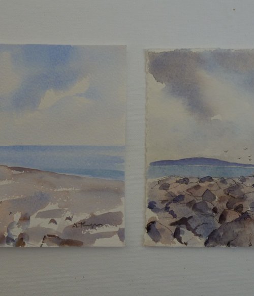 Two More Lighthouses by Maire Flanagan