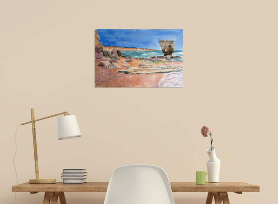 Rocky Beach on the Algarve