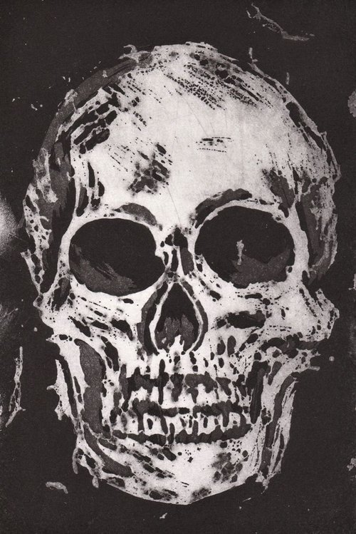 Macabre Skull by Veronica Lamb